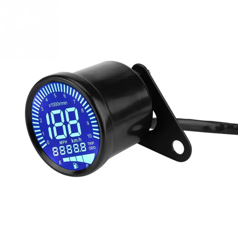 Universal Motorcycle Digital Gauge Speedometer tachometer