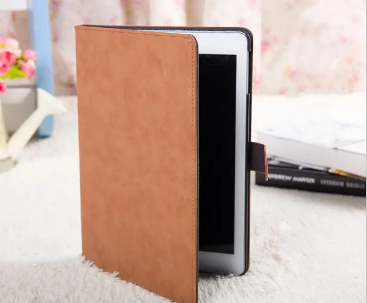 Бизнес класса люкс из искусственной кожи чехол для нового ipad Mini 1/2/3 Смарт Холдер с