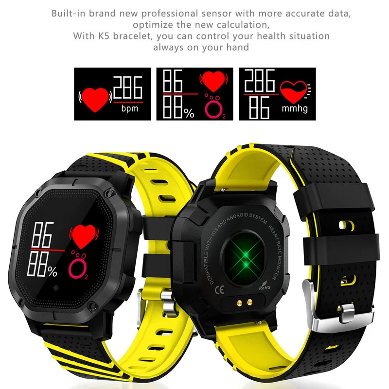 2019 New Multifunction Couple Table Top Brand Sports Smart Watch Men Waterproof Watches Woman Color Screen Clock Smart Reminder