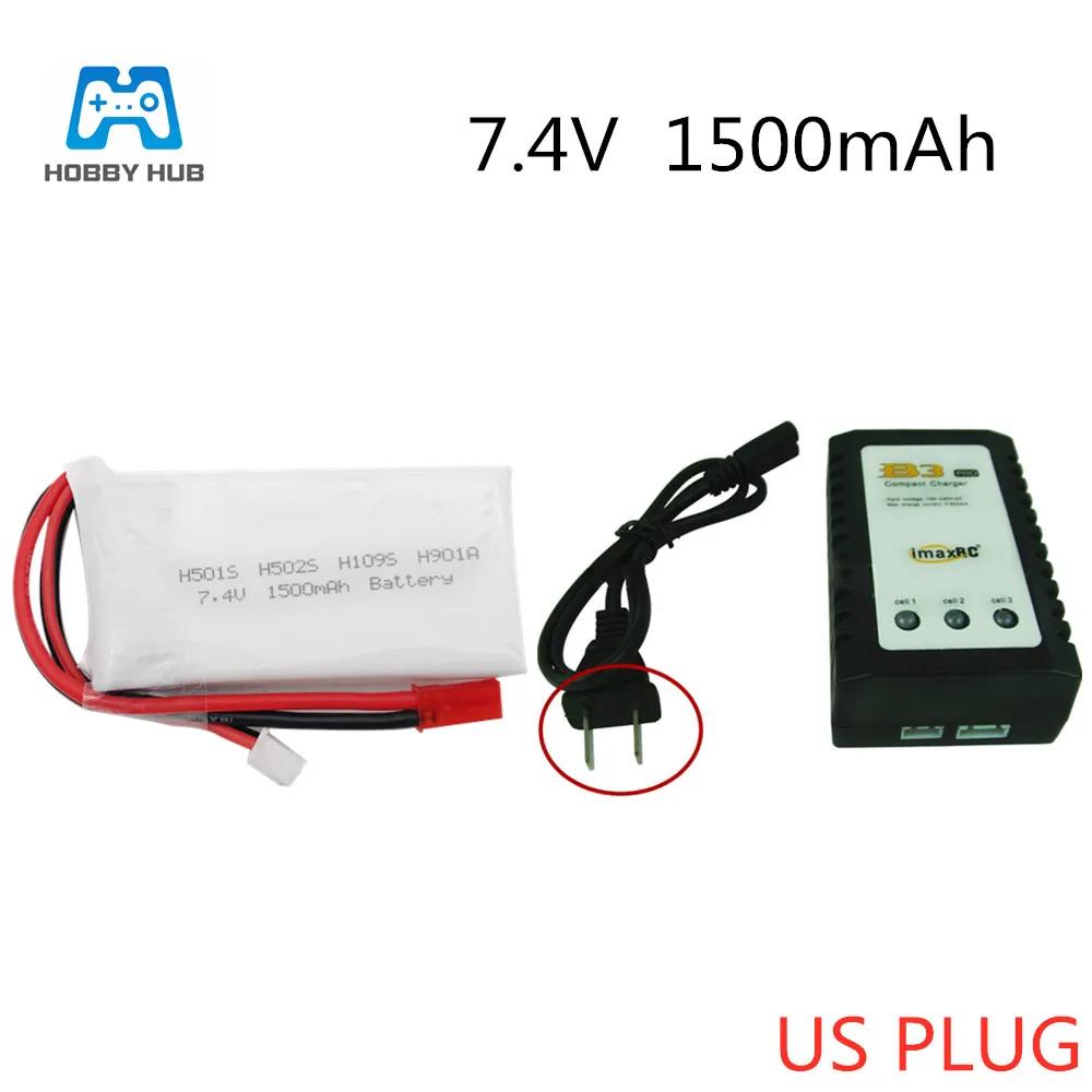 Для H501 7 4 v 1500 mAh 2S Lipo BettaryS H502S H109S H901A передатчик RC батарея li ion пульт дистанционного