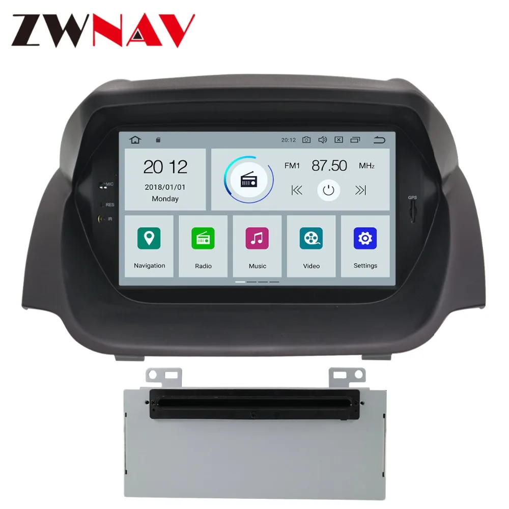 Top ZWNAV Android 9.0 Car DVD Player For Ford Fiesta 2013-2016 Radio Ibiza GPS Navigation with Mirroring link RDS Free 8G Map Card 1 Top ZWNAV Android 9.0 Car DVD Player For Ford Fiesta 2013-2016 Radio Ibiza GPS Navigation with Mirroring link RDS Free 8G Map Card 1
