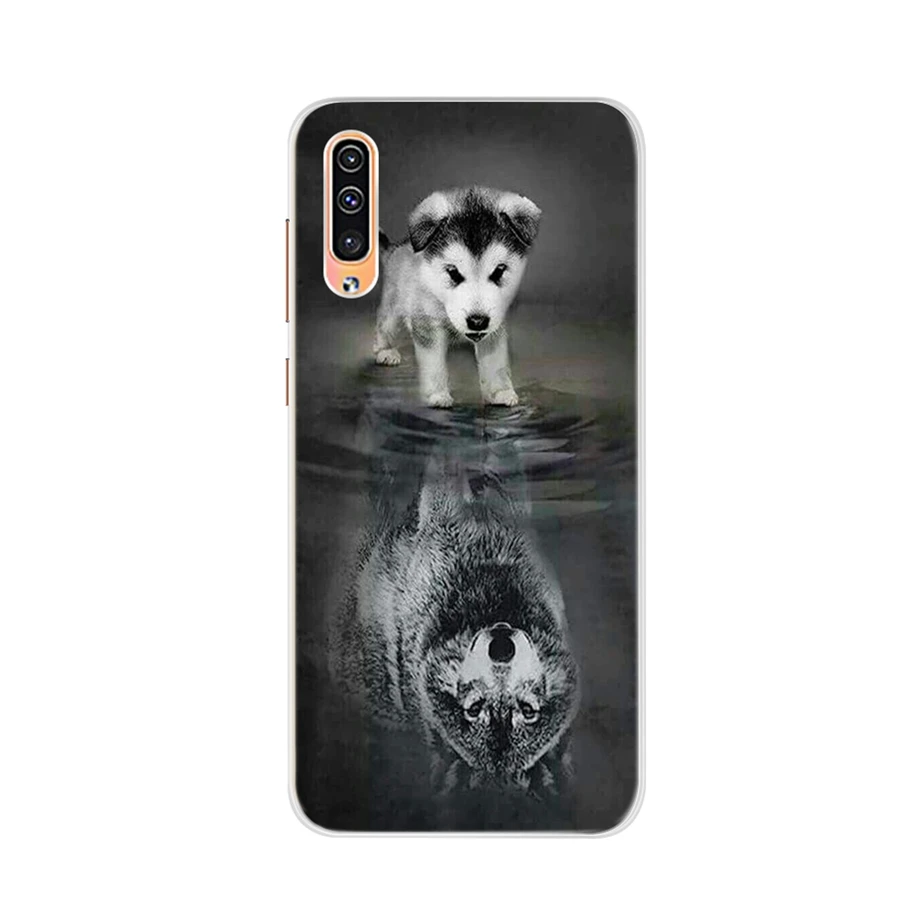 Красный Мягкий силиконовый чехол для samsung Galaxy A10 A20 A30 A40 A50 A70 A20E чехол s крышка для samsung 10 20 30 40 50 60 70 20E чехол Capa - Цвет: Красный