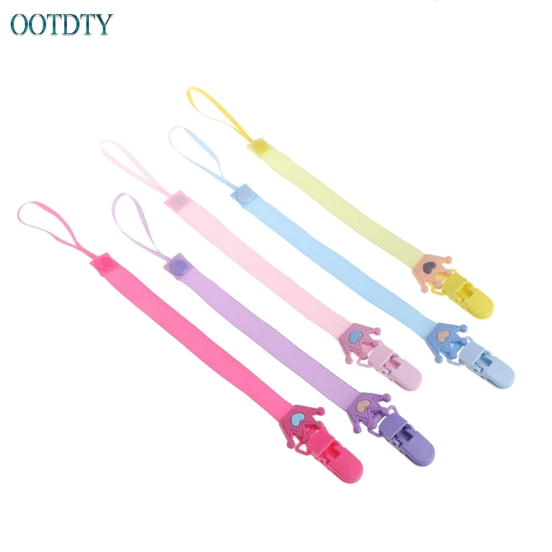 

Nice Baby Pacifier Chain Clip Holder Nursing Teether Dummy Soother Nipple Leash Strap MAY4-A