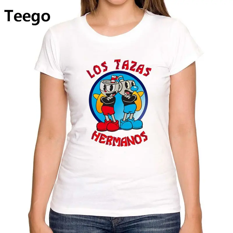 Woman's Fashion Breaking Bad Shirt 2018 LOS POLLOS Hermanos T Chicken Brothers Short Sleeve Tee Hipster Hot Sale Tops | Женская