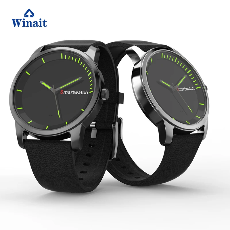 Winait S68 Смарт часы Водонепроницаемый будильник Smartwatch круглый Smartwatches Gps для IOS