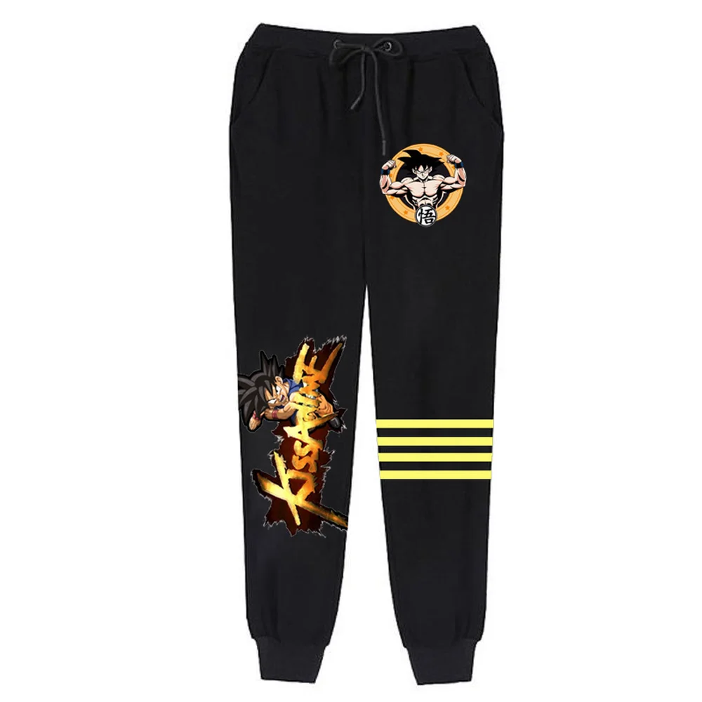

DRAGON BALL Sport Pants Kakarotto LIGHT HOBBY cool print Son Goku sweatpants full length Elastic Waist