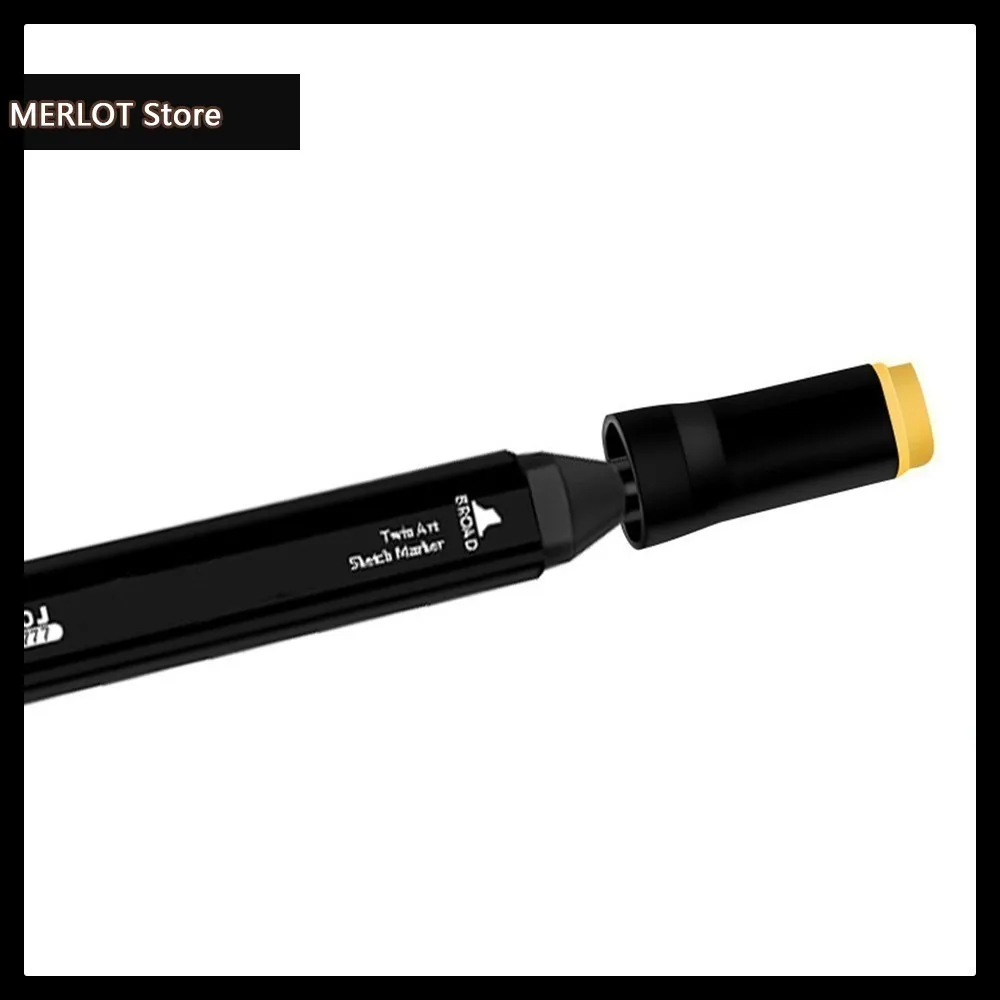 

Promotion Three generations of double head alcohol oil pen 168 color GOOD