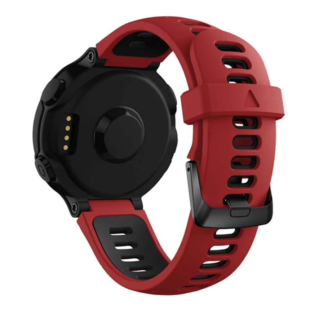 Браслет для наручных часов Garmin Forerunner 735XT 220 230 235 620 630 735XT Смарт-часы мягкий Замена для силиконового ремешка ремешок для наручных часов браслет