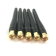10 шт. Wi-Fi Телевизионные антенны 2.4 ГГц 3dbi высокого усиления Omni с SMA Мужской Connetcor