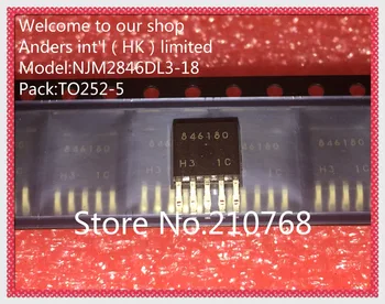

50pcs/lot NJM2846DL3-18-TE1 NJM2846DL3-18 NJM2846DL3 NJM2846 IC REG LDO 1.8V 0.8A TO252-5