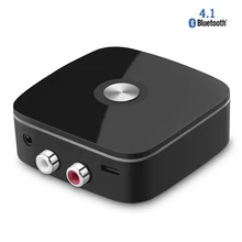 Bluetooth V4.1 беспроводной приемник аудио адаптер с 3,5 мм и 2 RCA порта