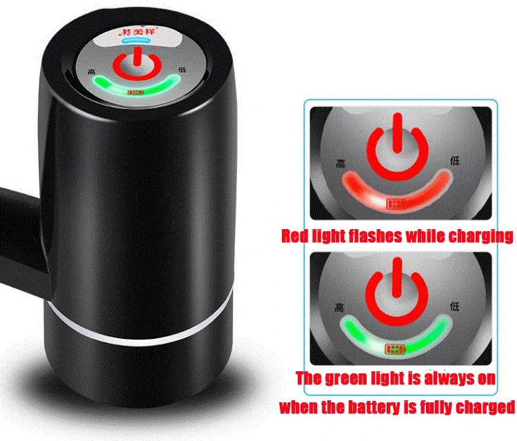 5V зарядное устройство всасывания воды диспенсер Электрический насос для бутылки воды галлон питьевой бутылки переключатель