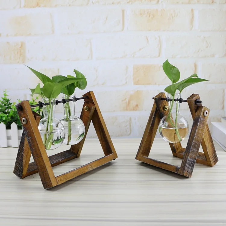 

Creative Hydroponic Plants Transparent Glass Vases Desktop Modern Decorations Personalized Ornaments Desk Decoration