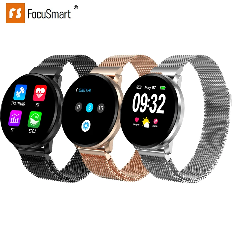 

Focusmart 2019 New CF68 Smart Watch Intelligent Reminder Smart Watch Multilingual Word Library Real-time Heart Rate Measurement