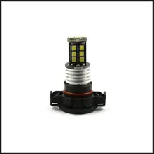 2X белый H16 5202 15 W светодиодный туман DRL дневного света лампы 5202 PS24WFF 12 V