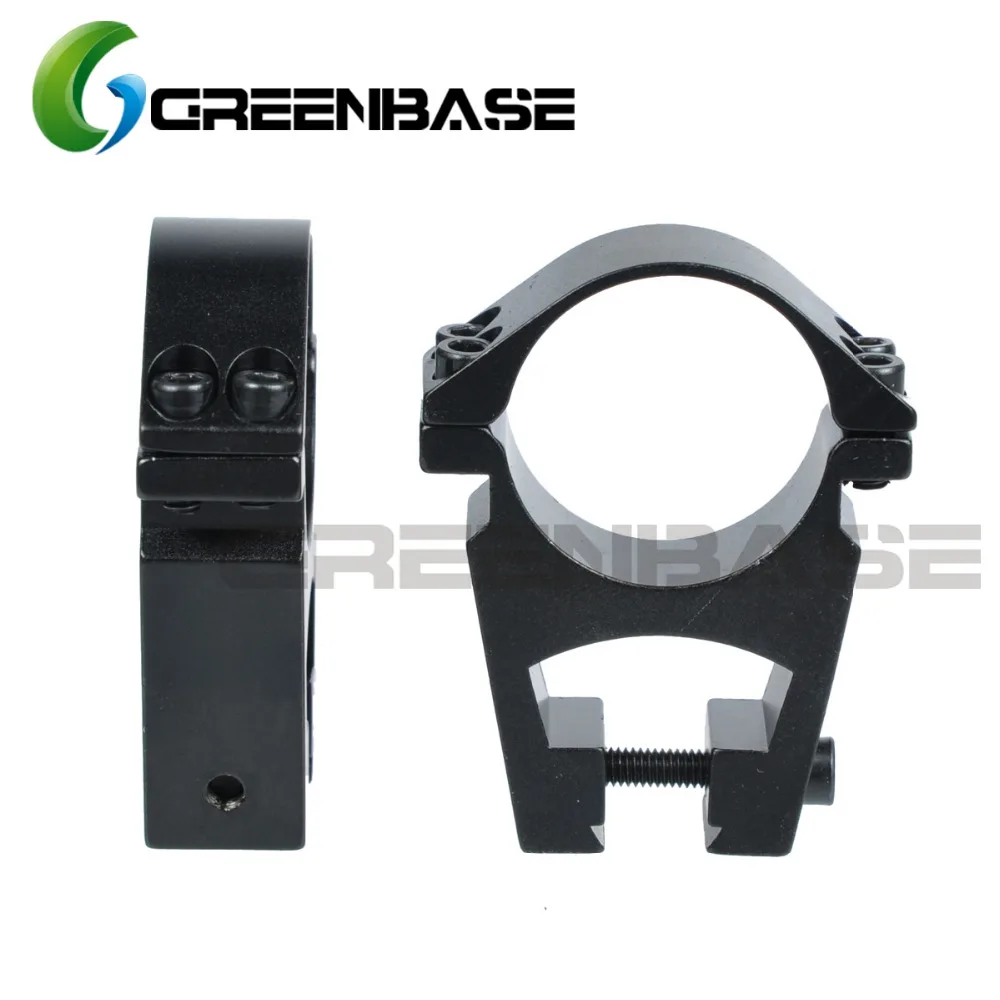 Кольцо прицел Greenbase прозрачное Высокопрочное 1 дюйм/30 мм для рельса ласточкиного