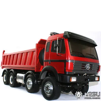 LESU 1/14 металлический Bz 8*8 гидравлический Dumper модель радиоуправляемого грузовика с