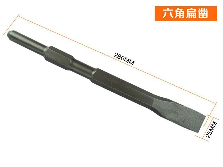 High Quality 280mm Hand Tools Chisel Four Kinds of Electric Pick