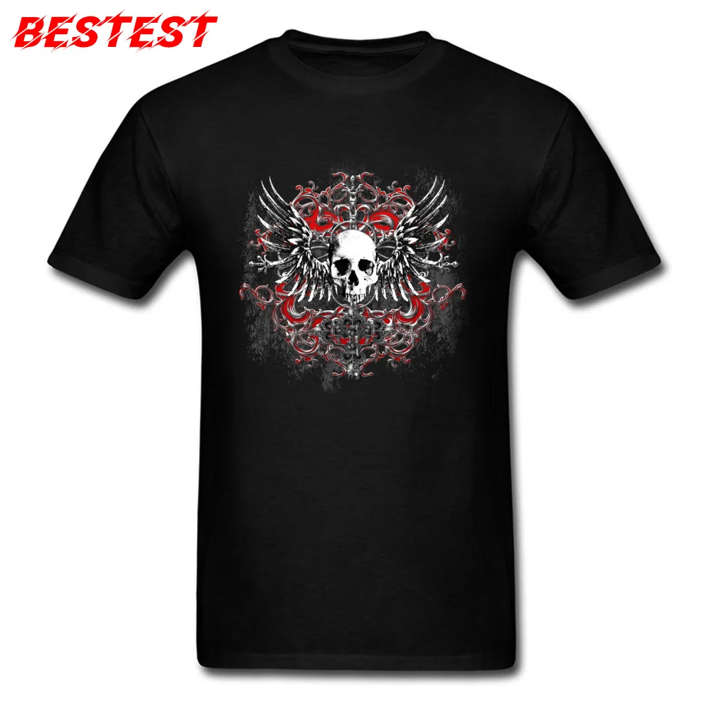 Hells Crest 100% Cotton Fabric Tops T Shirt for Men Printed T Shirt Leisure 2018 Fashion Round Neck Tops T Shirt Short Sleeve Hells Crest black