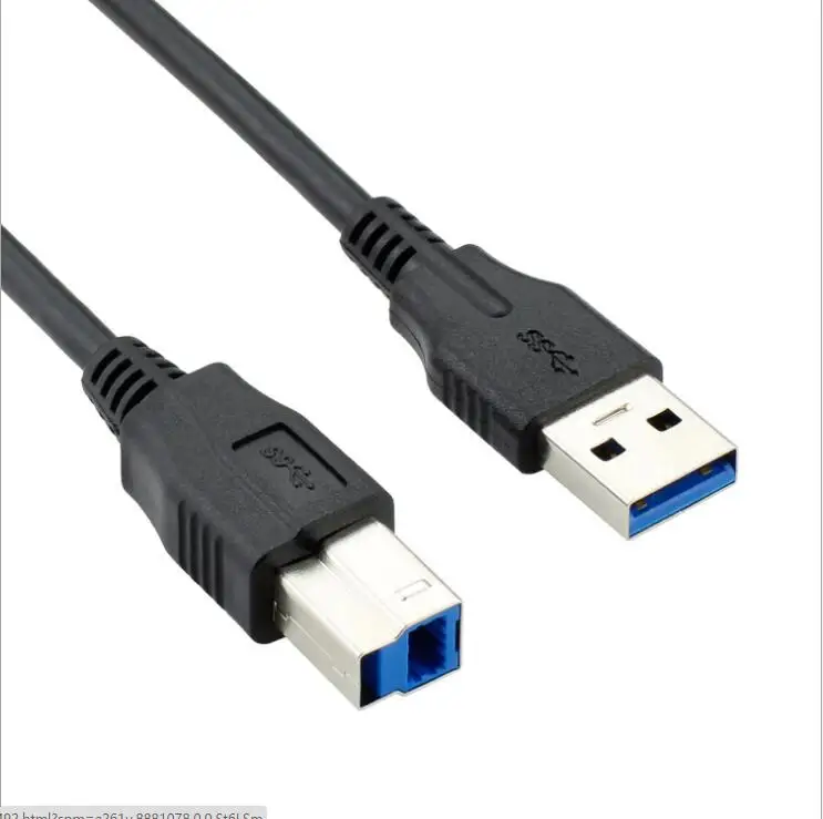 USB3.0 кабель для передачи данных высокоскоростной принтер Кабель AM/BM стандарт 9-core 0,6 метров