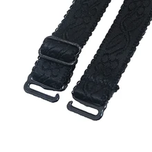 Женская регулируемая эластичная бретелька бюстгальтера с металлическими зажимами, 1,5 см ширина, нескользящий бюстгальтер на бретельках, бюстгальтер на плечо, аксессуары