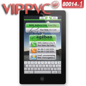 

a80014 Business card printing double faces glossy pvc loyalty cards 85.5X54X0.38mm