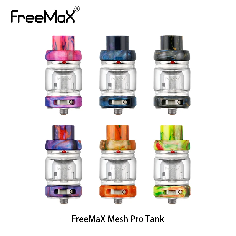 

New Arrival Freemax Mesh Pro Tank first Double & Triple Mesh Coil Sub Ohm Tank Max 6ml Capacity Electronic Cigarettes Atomizer