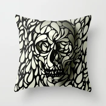 

NEW! Creative SKULL Pillow Cartoon cushion cover Pillow Cushion for office Home Decor pillow sofa cushions 45*45cm