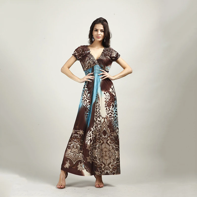 Летнее платье для девочек с леопардовым принтом Vestido De Playa женские миди платья v