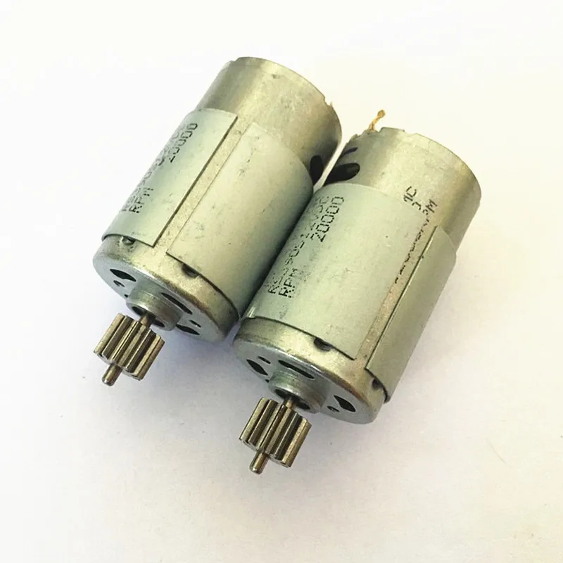 

Children electric car 12V/6V DC Motor,baby car electric engine RS390 motor with 12 teeth gear