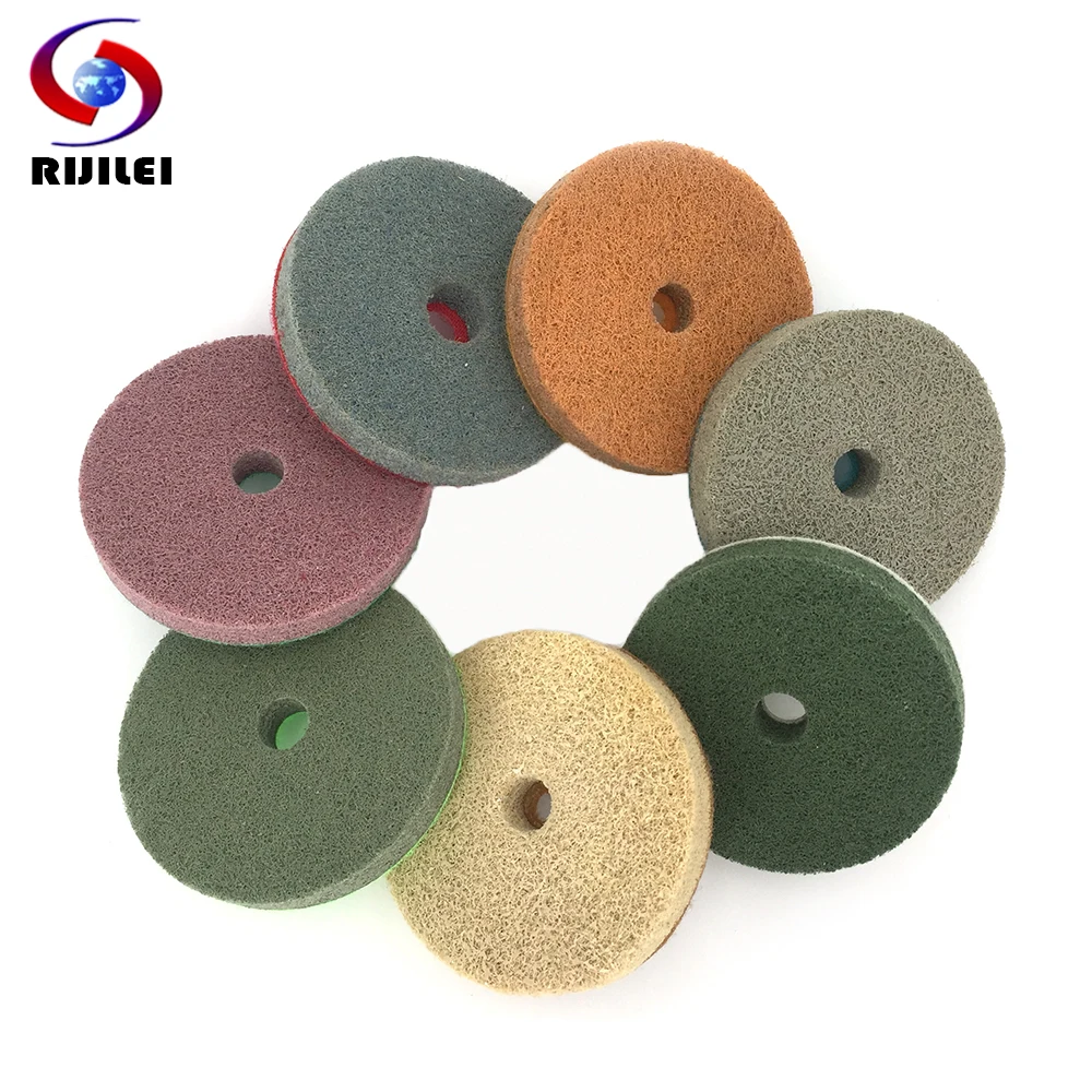 

3FP6 Wholesale 3" sponge polishing pads for granite and marble and concrete/fine buffing pads/high gloss+7Pcs/Lot