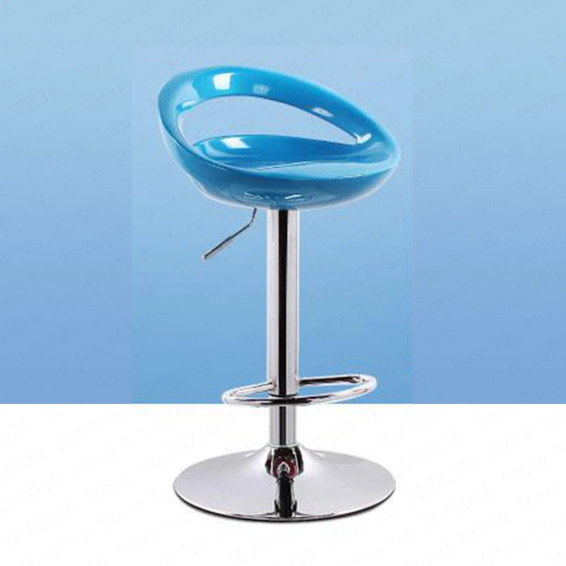 

Bar High Stool Modern Minimalist High Chair Mobile Phone Shop Stool Back Bar Stool Home Lift Bar Chair Increase Chassis