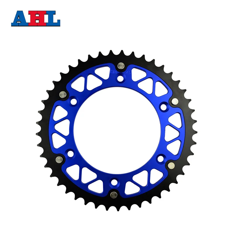 Мотоцикл Запчасти Сталь алюминиевые композитные 45-52 т сзади звездочки для Yamaha wr450f WR 450F WR450 WR 450 F 03-13 Fit 520 Сеть