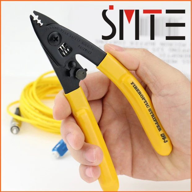 

FTTH Optical fiber stripper pliers 3 ports 3 size stripping ML-3