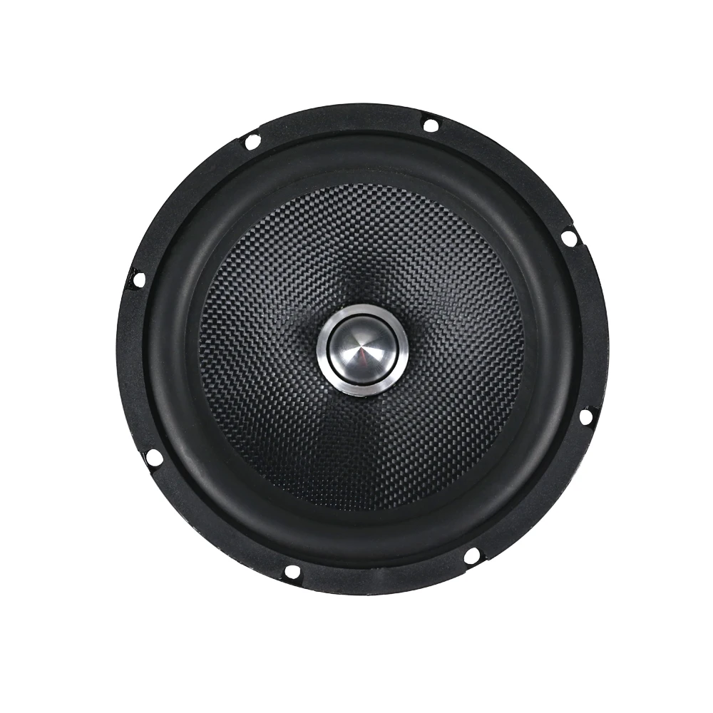 GHXAMP 6 5 дюймов 40 Вт Bullet Full Range Автомобильный CD динамик Woofer стекло Fber низкочастотный