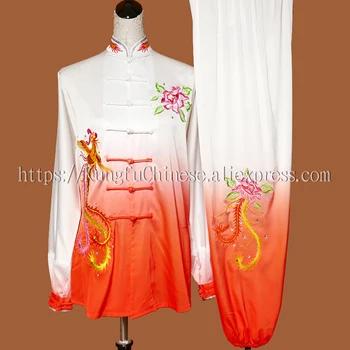 

Chinese Tai chi clothes Martial arts suit taiji sword outfit wushu uniform Qigong garment for women men girl kids boy children