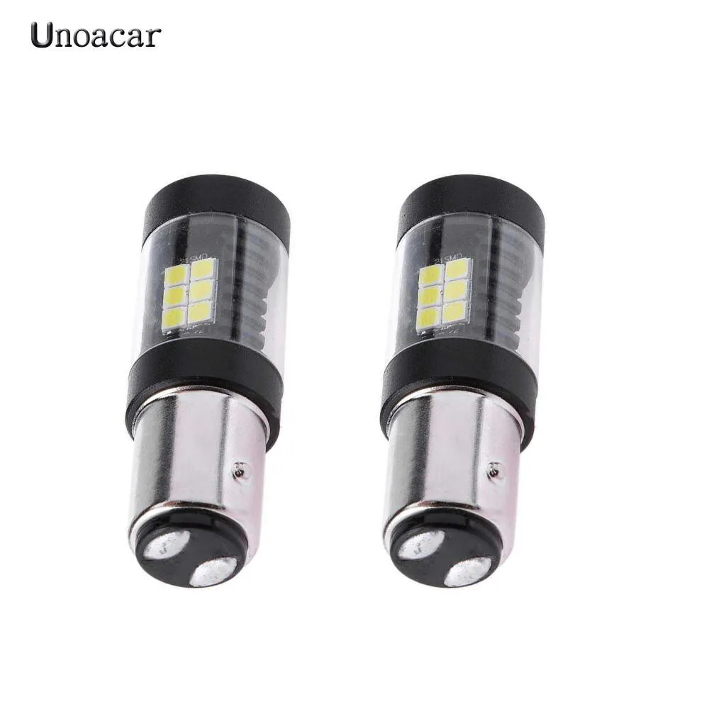 2шт 900Lm 1157 BAY15D светодиодный P21/5W лампы 21SMD 3030 автомобильные задние фонари
