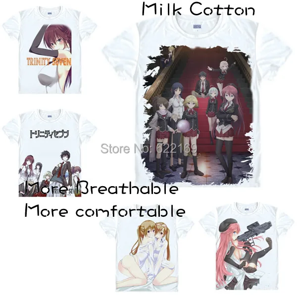 15トリニティ7アラタリリスtシャツアニメ日本の有名なアニメーションノベルティ夏男性のtシャツコスプレcoolprintシャツ T Shirt Men T Shirtshirt Anime Aliexpress