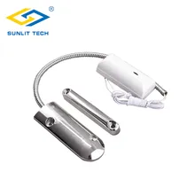 Беспроводной завальцовки затвора двери датчик для ворот сигнализация для домашней безопасности 433 МГц магнитный переключатель дверной контакт сенсор детектор