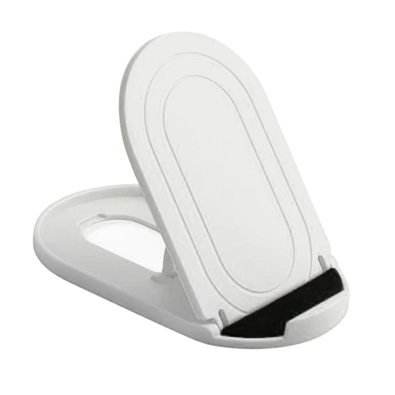 1x phone holder Универсальная Складная Настольная подставка для сотового телефона, пластиковая настольная подставка, держатель для мобильного телефона, держатель для телефона и кольцо планшета для iPhone, samsung - Цвет: 1x phone holder