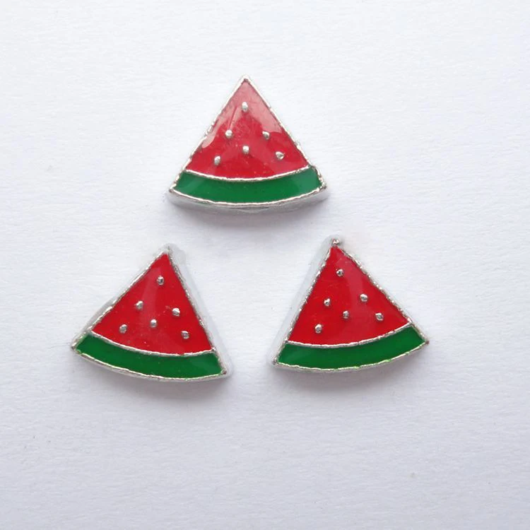 

20pcs/lot watermelon floating living memory Charms