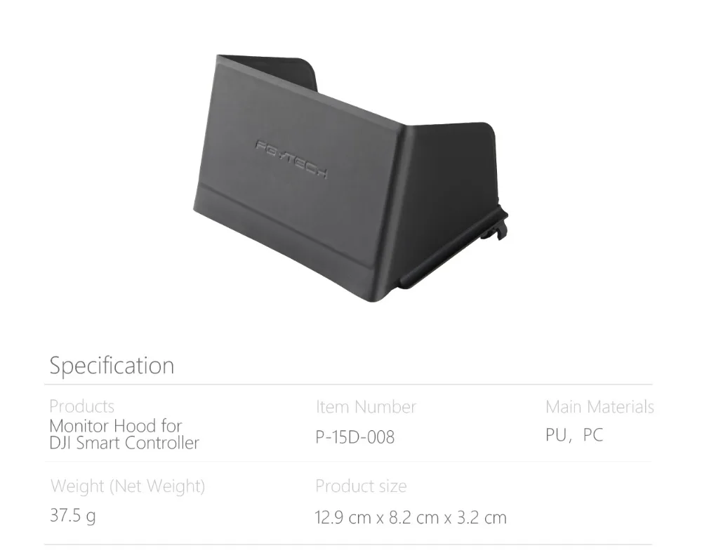 PGYTECH DJI Smart control ler Monitor солнцезащитный козырек для DJI пульт дистанционного управления с экраном DJI Mavic 2 pro& zoom аксессуары