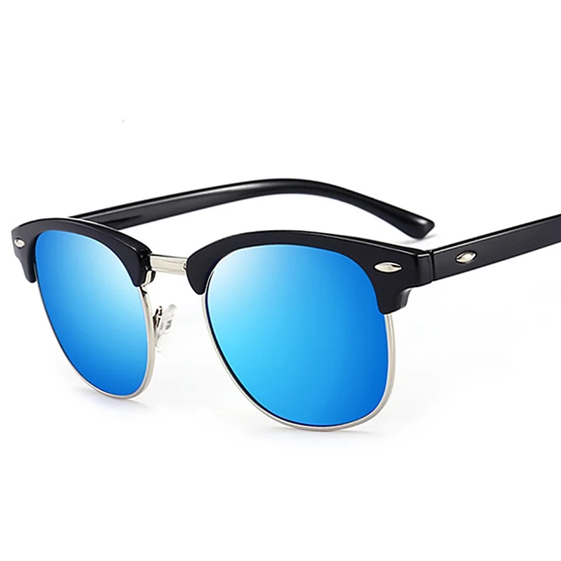Очки по рецепту SPH-0,5 to-6,0 для близорукости Мужские Женские поляризованные зеркальные линзы солнцезащитные очки с диоптриями близорукие WP015