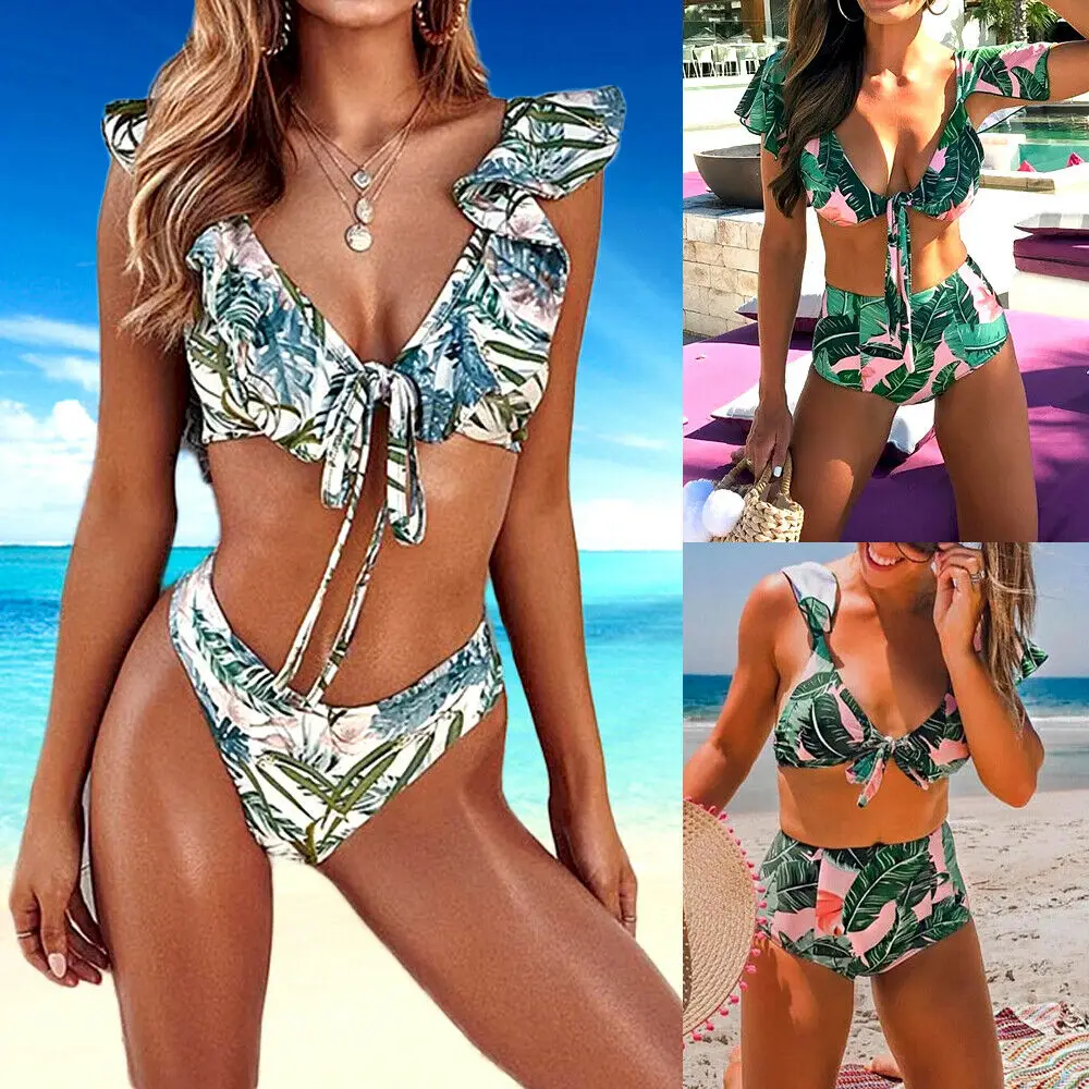 frill bathing suit