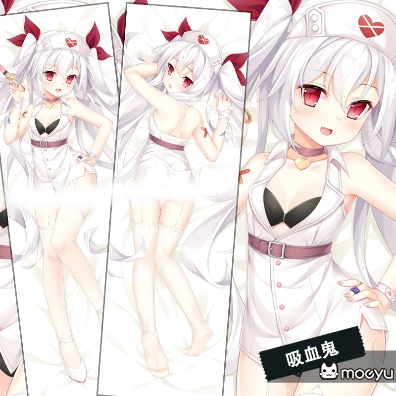 

Game Azur Lane HMS Vampire Hugging Body Pillow Case Cover 2WAY Fabric Sexy Anime Pillowcase 35*55/160*50cm