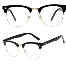 J47 брендовая дизайнерская оправа для очков полуметаллическая оправа Модные Винтажные очки для женщин и мужчин