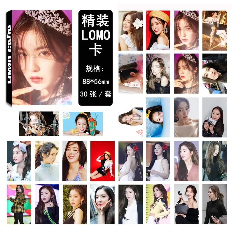 30 шт./компл. KPOP Red Velvet Girls RBB RV альбом HD фотооткрытка ПВХ открытки самодельные LOMO
