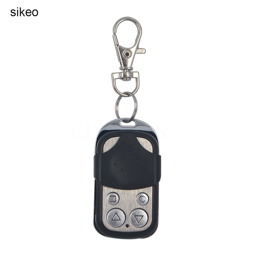 

sikeo Car Remote Control 433MHZ Key Fob 4-Channel Cloning Garage Universal Door Transmitter Duplicator ( face to face copy)