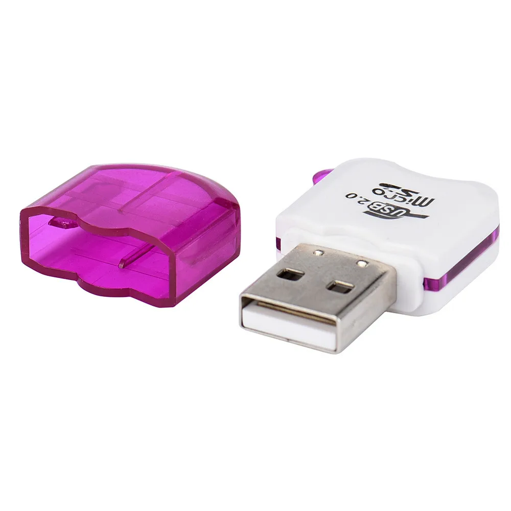 Высокоскоростной мини USB 2,0 Micro TF T-flash считыватель карт памяти адаптер SZ0331 #23