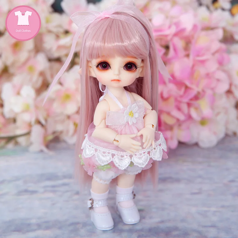 BJD одежда Lutsbjd Tyltyl Elf крошечный дельф тело 1/8 BJD SD милое платье красивая кукольная одежда ремонт тела аксессуары luodoll